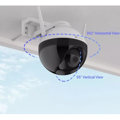 كاميرا واي فاي EZVIZ C8C بدقة 2MP Full HD خارجية دوارة 360° ملونة مقاومة للماء IP65 - 3