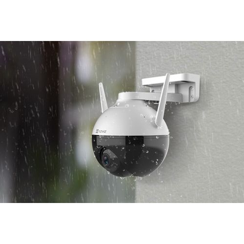 كاميرا واي فاي EZVIZ C8C بدقة 2MP Full HD خارجية دوارة 360° ملونة مقاومة للماء IP65 - 6