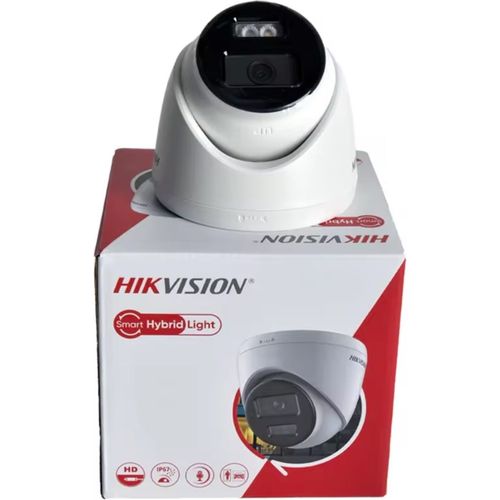 كاميرا هيكفيجن Turbo HD بدقة 3K نوع قبة بإضاءة Smart Hybrid Light مع صوت (DS-2CE76K0T-LMFS) - 4