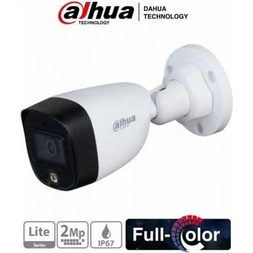 Caméra Dahua HDCVI 2MP Bullet Full Color avec Audio (HAC-HFW1209CP-A-LED) - 2