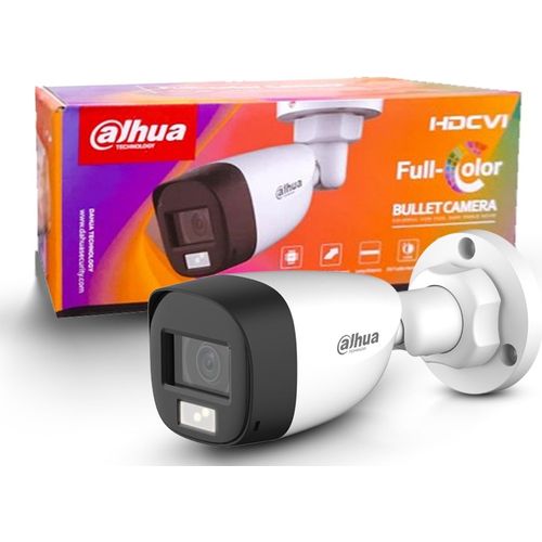 Caméra Dahua HDCVI 2MP Bullet Full Color avec Audio (HAC-HFW1209CP-A-LED) - 3