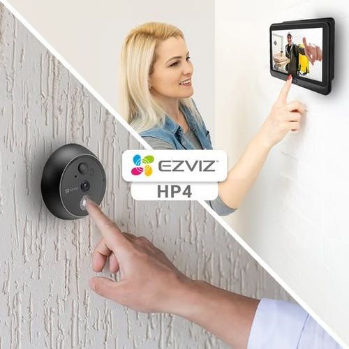 Judas Vidéo Connecté EZVIZ HP4 Wi-Fi avec Écran 4,3 pouces et Sonnette - 3