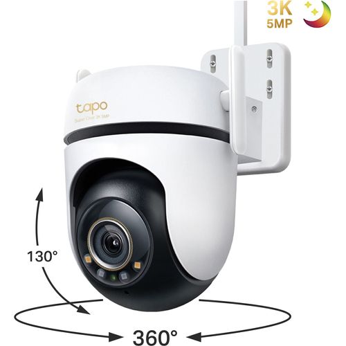 Tapo C530WS 3K (5MP) Caméra Surveillance WiFi extérieur 360° PTZ, Vision nocturne couleur Starlight - 2