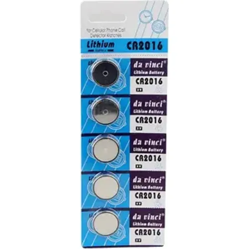Pack 5 piles bouton CR2032 Lithium