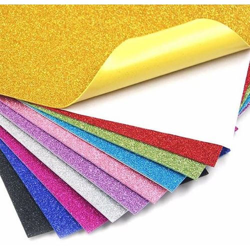 Papier Mousse Brillant Adhésif ACCORD 10 Feuilles Format A4