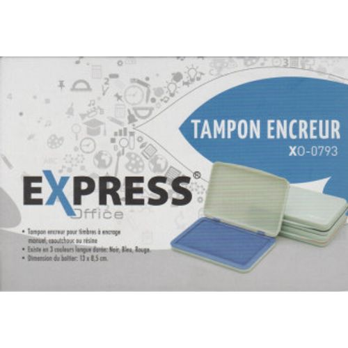 Tampon encreur express BLEU XO-0793