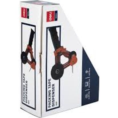 جهاز لف شريط تغليف Deli Packing Tape Dispenser 800 لشريط لاصق للتغليف - 3