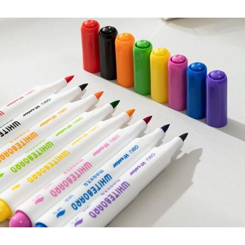 Marqueur pour tableau DELI U021 8 couleurs - 2