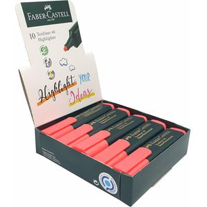 أبراج تحديد فابر كاستل الزاهية تكست لاينر 48 وردي عبوة من 10