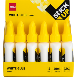Colle Stick Up Deli white glue 40ml pack 12 pcs