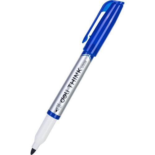 Marqueur DELI THINK U006 Bleu - 3