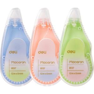 Correcteur Deli Macaron 8137 12mx5mm