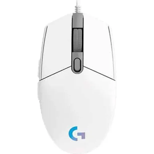 Logitech G102 LightSync (White) - 2