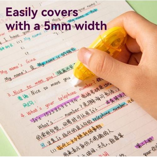 مصحح شريط Deli H350 بطول 6 متر وعرض 5 ملم - 2