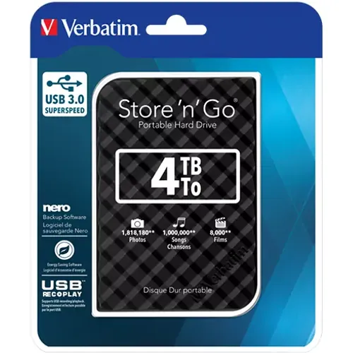 Verbatim Store ‘n’ Go 4To Gen2 - 3
