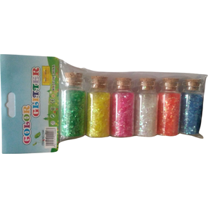 Paillette en poudre Color Glitter 6 couleurs