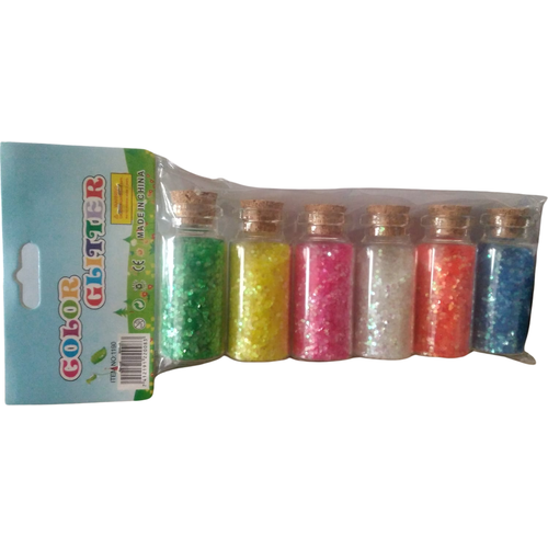 Paillette en poudre Color Glitter 6 couleurs