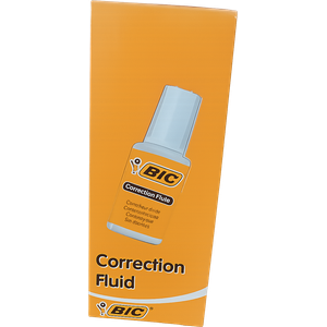 Correcteur BIC Correction Fluid 20mm pack de 10 pcs