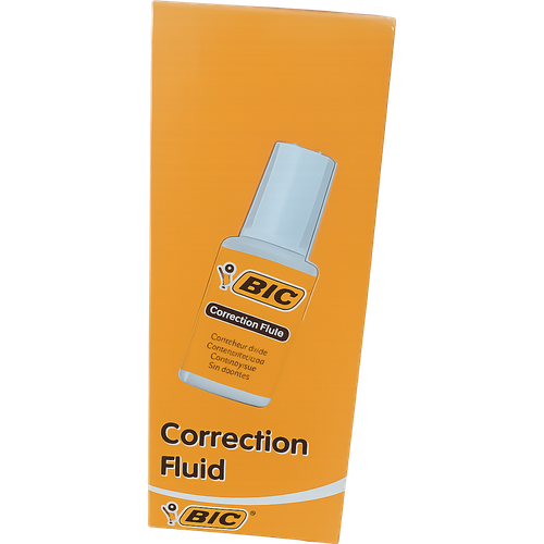 Correcteur BIC Correction Fluid 20mm pack de 10 pcs