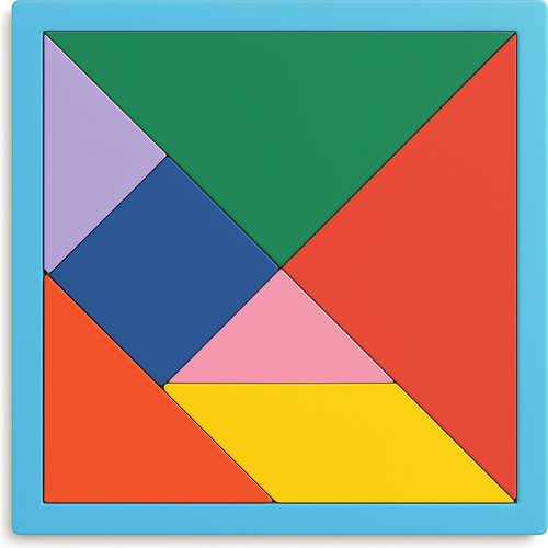 Jeu éducatif Tangram
