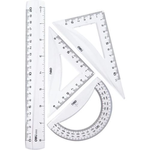 طقم الرسم الهندسي Deli Pioneer Kit 4 قطع G00412 - 2