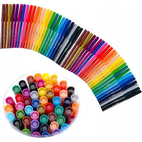 Feutre colorino kids Fibre Pens Flamastry pack de 50  - 3