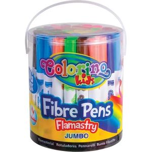 Feutre colorino kids Fibre Pens Flamastry Jumbo pack de 48