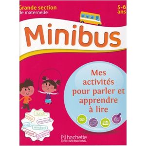 MINIBUS MES ACTIVITES POUR PARLER ET APPRENDRE A LIRE GS