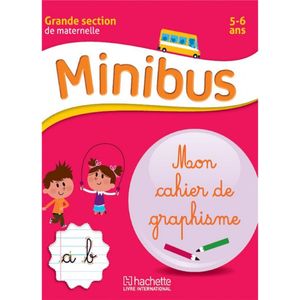 MINIBUS MON CAHIER DE GRAPHISME GS