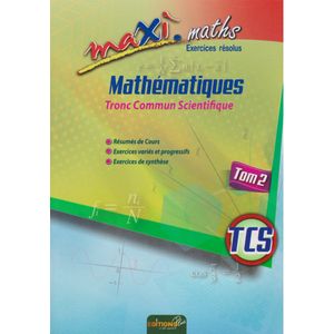 MAXI MATHS MANUEL TC
