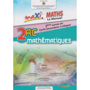 MAXI MATHS MANUEL 2 AC