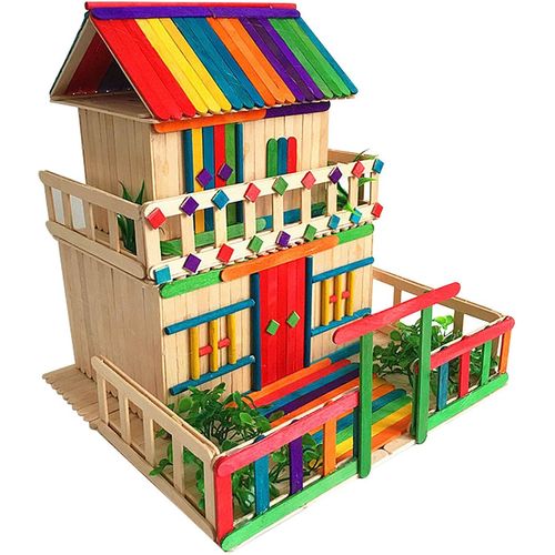 Bâtonnets en bois naturels Mash Malow  pack de 50 pcs - 3