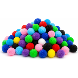Pompons Mash Malow 15 mm 200 pcs 