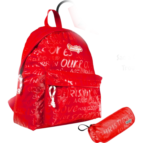 Sac à dos fille 16″ Unistyle + Trousse assortie - 2