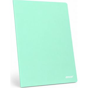 Cahier ANCOR polypro A4 96p piqué 90g Grand Carreaux - Vert PASTEL