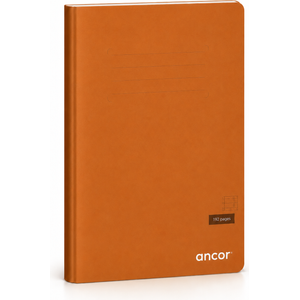 Cahier ANCOR polypro 24x32 192p piqué 90g Grand Carreaux-Marron