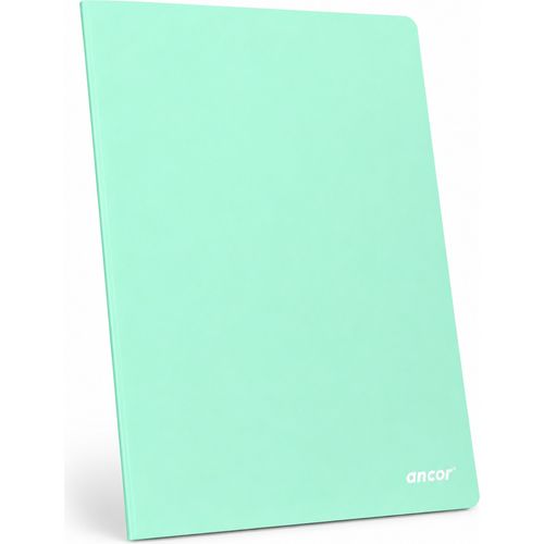 Cahier ANCOR polypro A5 96p piqué 90g Grand Carreaux - Vert PASTEL