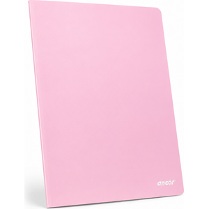 Cahier ANCOR polypro A5 96p piqué 90g Grand Carreaux - Rose PASTEL