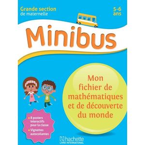 MINIBUS MON FICHIER DE MATHEMATIQUES ET DU DECOUVERTE DU MONDE GS