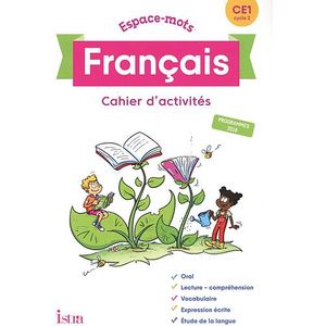 Espace-mots Français Cahier d'activités CE1