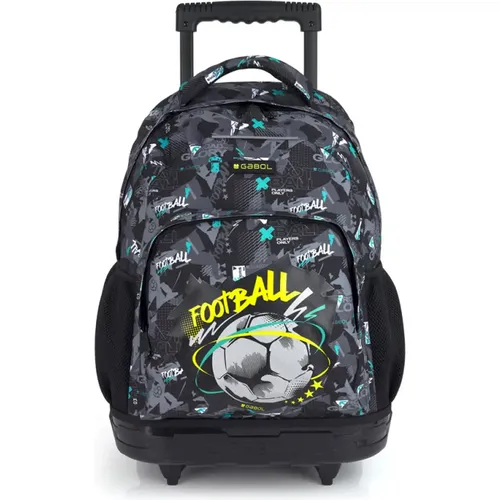 Gabol SCORE – Sac à Dos à Roulettes Enfant Imperméable