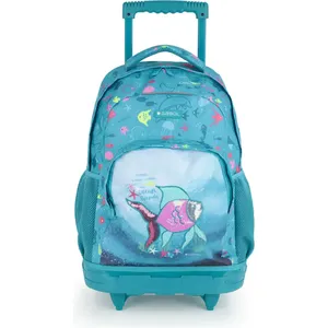 Gabol ACQUA – Sac à Dos à Roulettes Enfant Imperméable