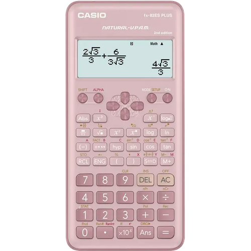 Casio Scientific Calculator FX-82ES PLUS rose