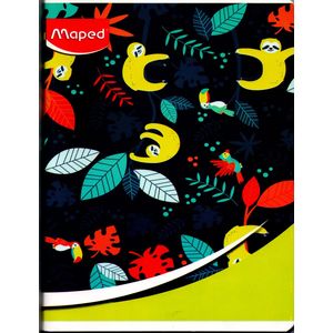 Cahier MAPED 192p piqué Petit Format 72g Grand Carreaux