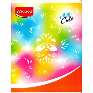 Cahier MAPED 96p piqué Petit Format 72g Grand Carreaux