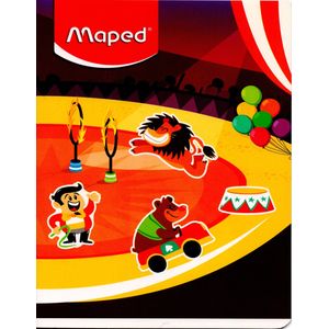 Cahier MAPED 48p piqué Petit Format 72g Grand Carreaux