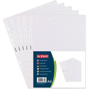 Pochettes perforées Globox A4 40 mic 100pcs