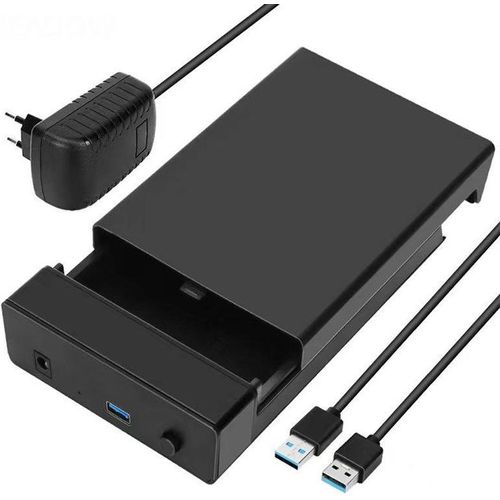 Boîtier de disque dur externe 3.5" USB 3.0 SATA HDD