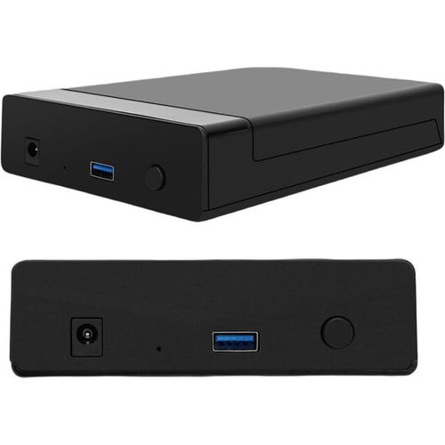 Boîtier de disque dur externe 3.5" USB 3.0 SATA HDD - 3
