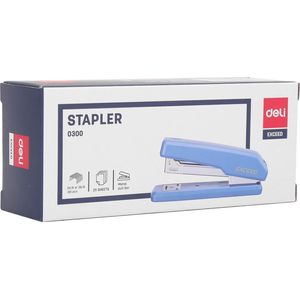 Agrafeuse Deli Stapler 0300 - bleue